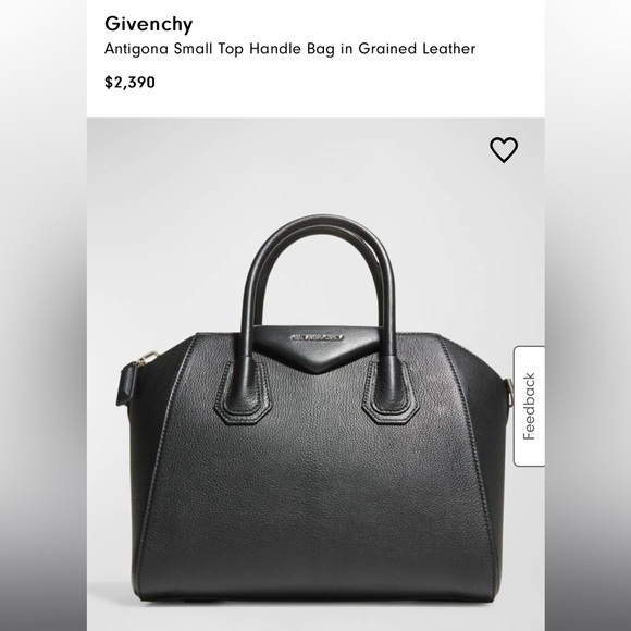 Small Antigona bag in full grained leather - Picture 13 of 13